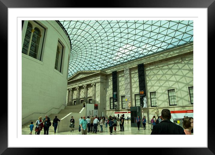 The Great Court Framed Mounted Print by Colin Green