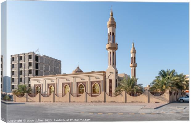 Abdullah Darwish Mosque, Khasab, Musandam, Oman Canvas Print by Dave Collins