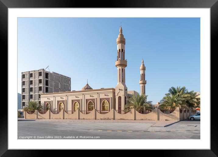 Abdullah Darwish Mosque, Khasab, Musandam, Oman Framed Mounted Print by Dave Collins