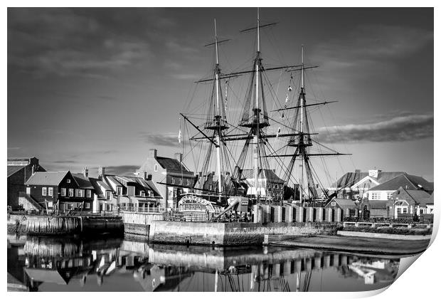 Royal Navy Museum Hartlepool Print by Tim Hill