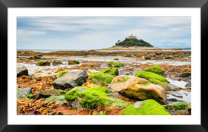 St Michael's Mount Cornwall Framed Mounted Print by Tim Hill
