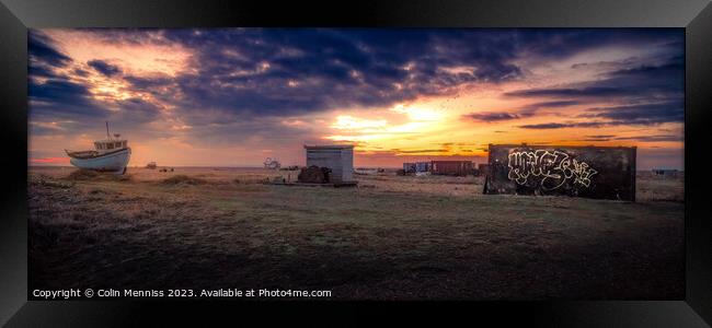 Walk Into The Past III Framed Print by Colin Menniss