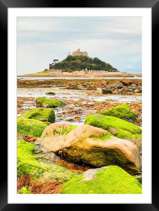 St Michael's Mount Cornwall Framed Mounted Print by Tim Hill