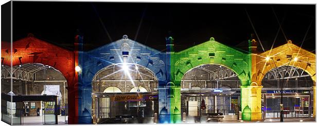 Station of Light Canvas Print by K7 Photography