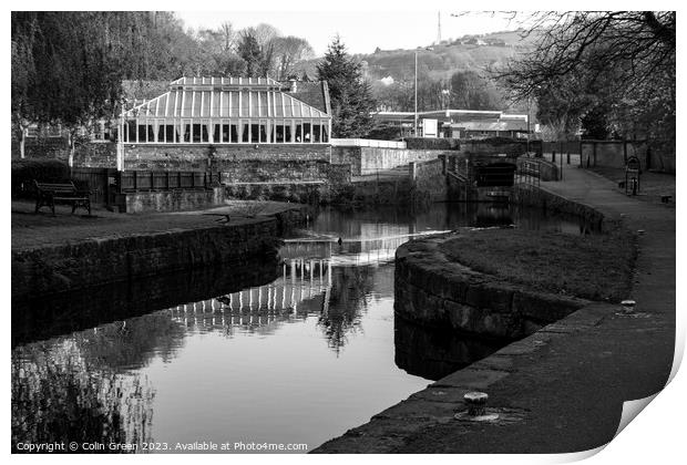 Halifax Branch Canal End Print by Colin Green
