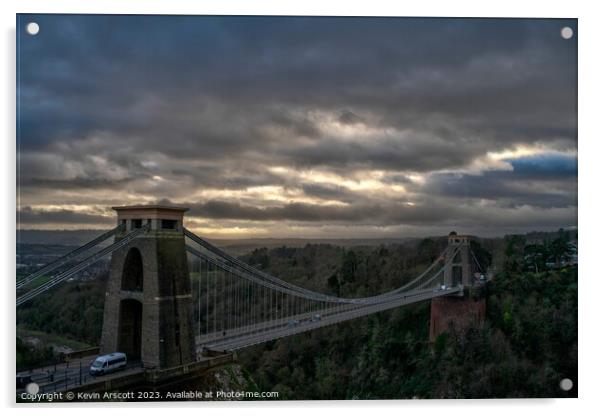 Clifton Suspension Bridge | Bristol Acrylic by Kevin Arscott