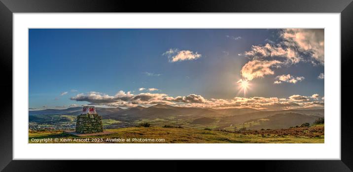 Pen-y-crug, Brecon Beacons Framed Mounted Print by Kevin Arscott