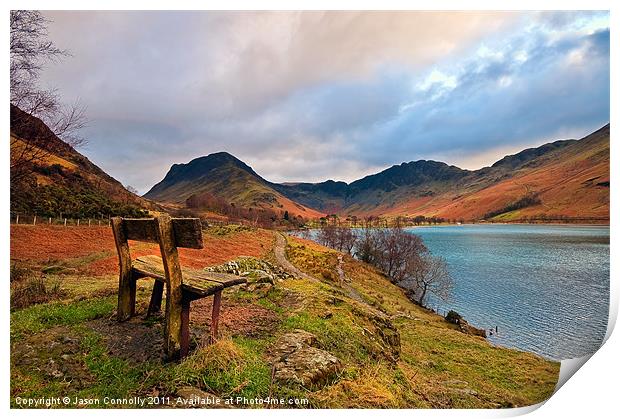 Buttermere Views Print by Jason Connolly