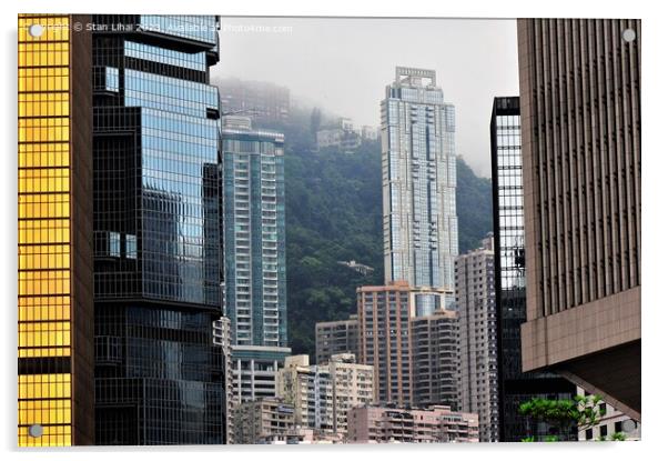 Building in Hong Kong Acrylic by Stan Lihai