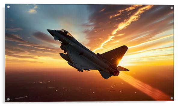 Eurofighter Typhoon Acrylic by T2 