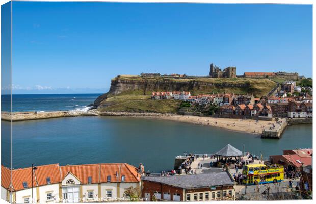 Whitby Canvas Print by Colin Green