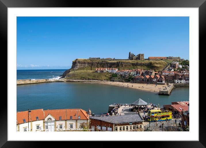 Whitby Framed Mounted Print by Colin Green