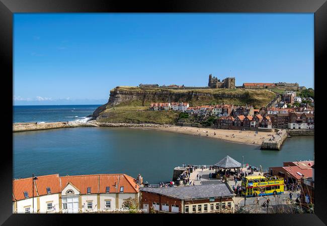 Whitby Framed Print by Colin Green