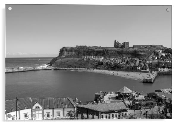 Whitby Acrylic by Colin Green