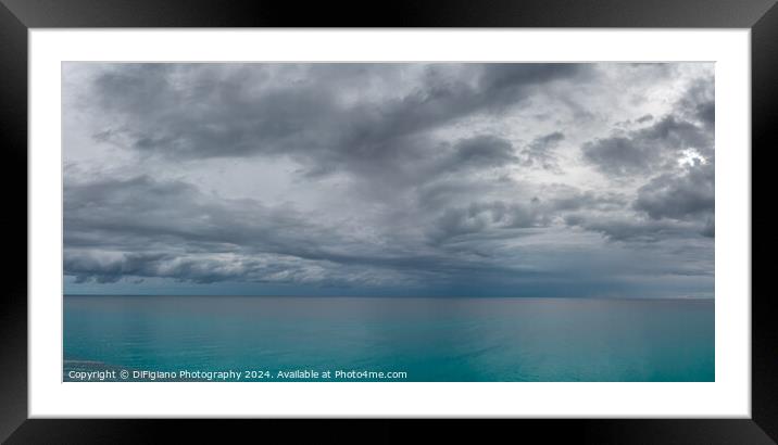 Ionian Seascape Framed Mounted Print by DiFigiano Photography