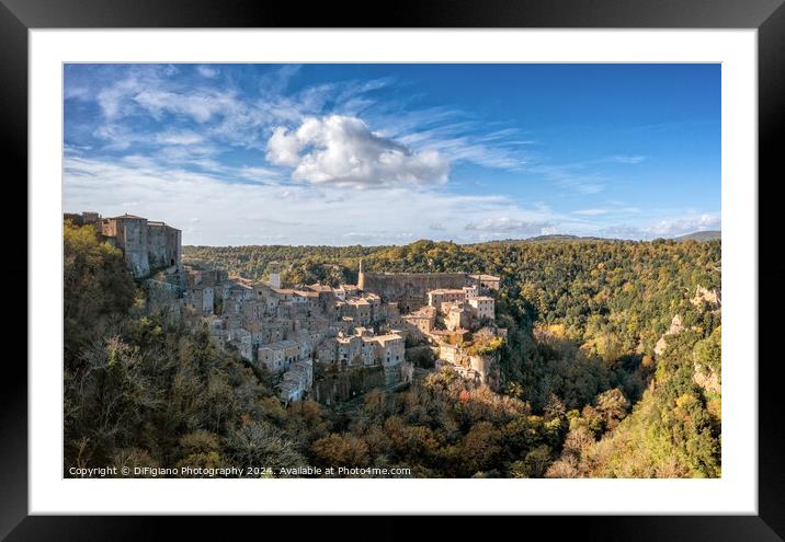 Sorano Framed Mounted Print by DiFigiano Photography