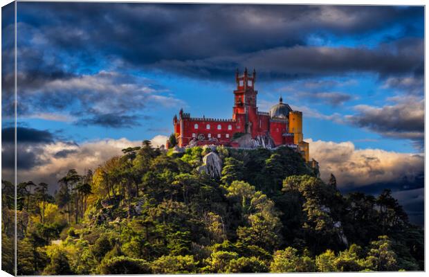 National Palace of Pena in Sintra, Portugal Canvas Print by Artur Bogacki