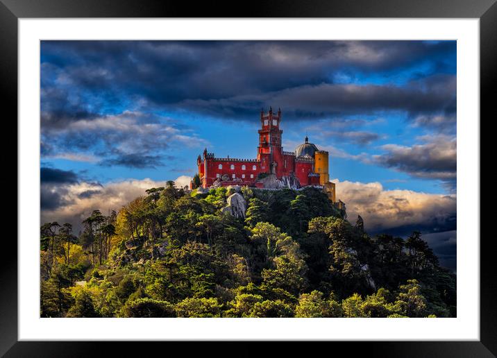 National Palace of Pena in Sintra, Portugal Framed Mounted Print by Artur Bogacki