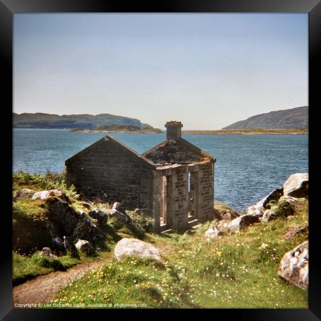Craignish Peninsula, Scotland Framed Print by Lee Osborne