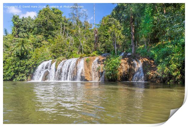 Sai Yok Yai Waterfall Print by David Hare