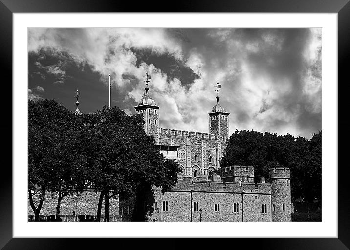 Tower of London Framed Mounted Print by Michael Harper