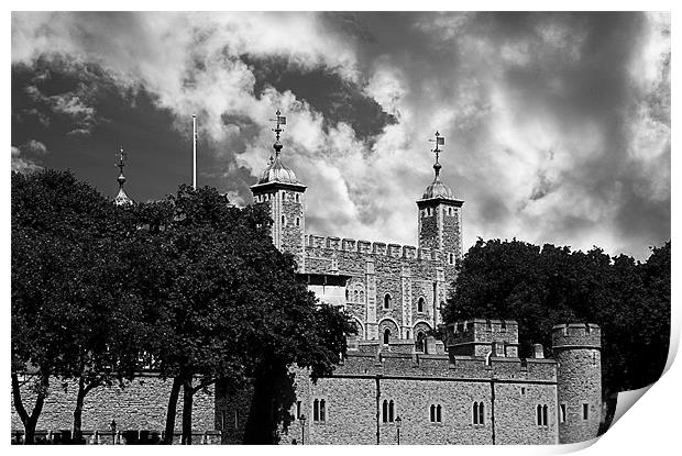 Tower of London Print by Michael Harper