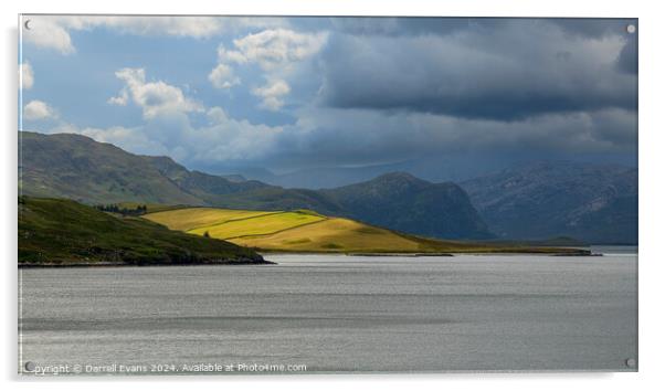 Loch Eriboll Acrylic by Darrell Evans