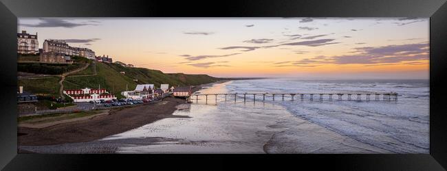 Saltburn by the Sea Framed Print by Apollo Aerial Photography