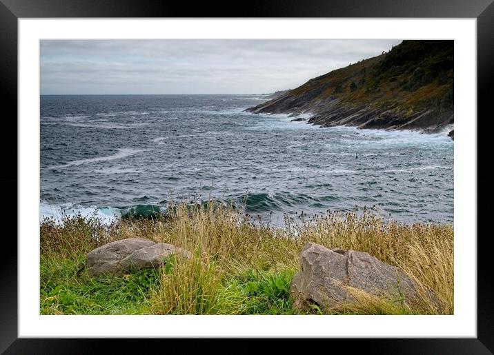 Newfoundland Landscape  Framed Mounted Print by Martyn Arnold