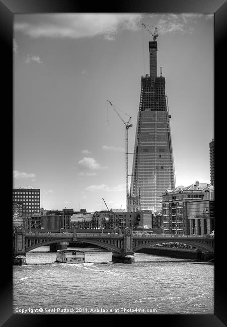 The Shard Framed Print by Neal P
