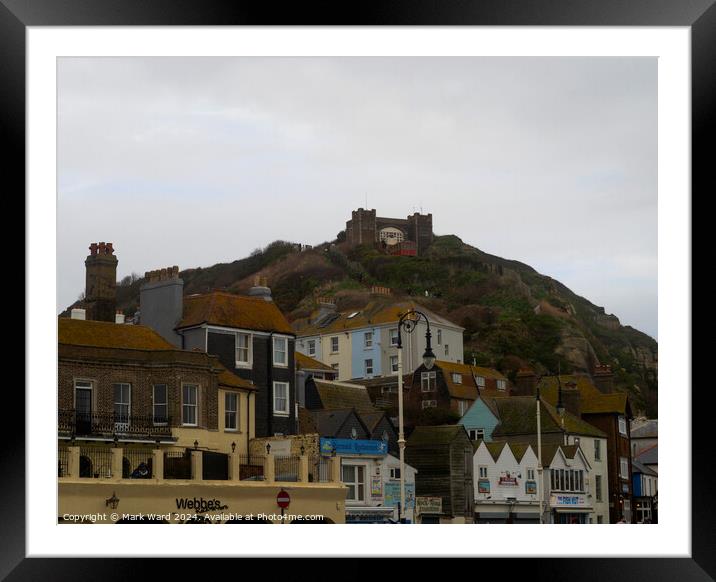 Hastings Old Town Delights. Framed Mounted Print by Mark Ward