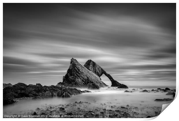 Bow Fiddle Rock II Print by Dave Bowman