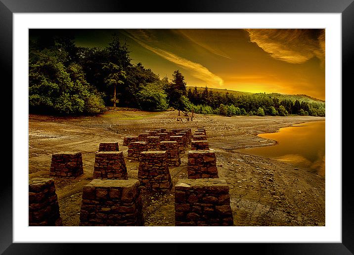 Monoliths to Birchinlee Framed Mounted Print by K7 Photography