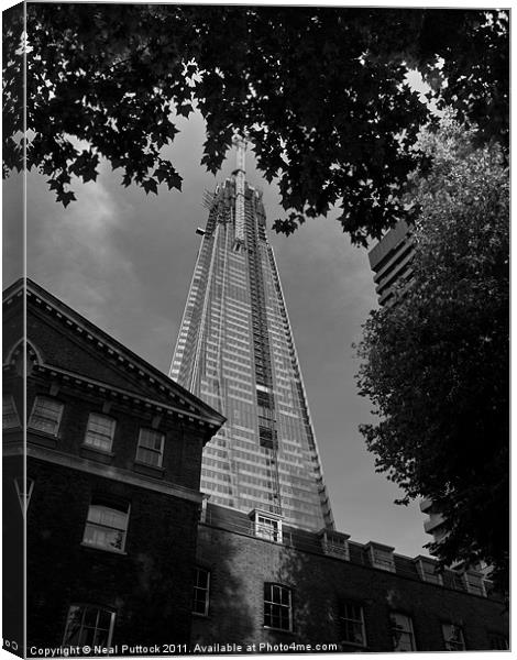 Shard in Summer Canvas Print by Neal P