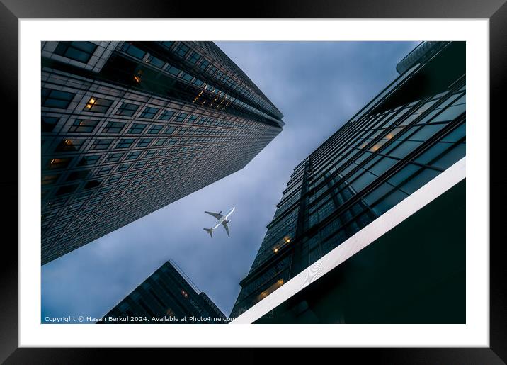 The fly pass Framed Mounted Print by Hasan Berkul