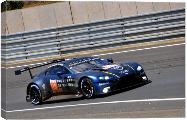 Aston Martin Vantage AMR Sports Car Canvas Print by Andy Evans Photos