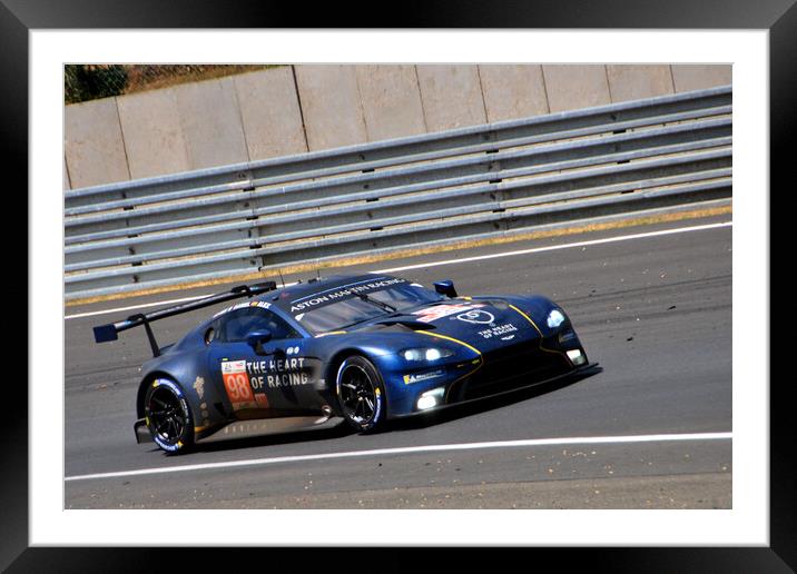 Aston Martin Vantage AMR Sports Car Framed Mounted Print by Andy Evans Photos