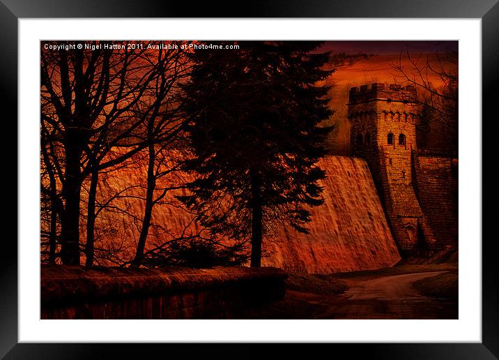 The East Tower Framed Mounted Print by Nigel Hatton