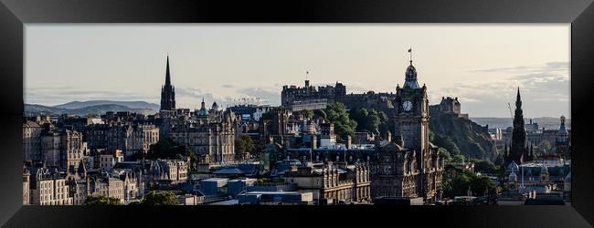 Edinburgh City Scotland Framed Print by Sonny Ryse