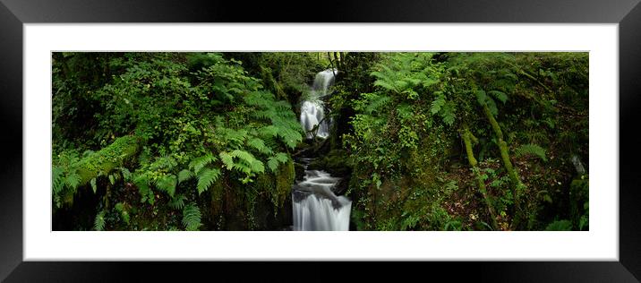 Fairy Glen Creran Waterfall Scotland Glencoe Framed Mounted Print by Sonny Ryse