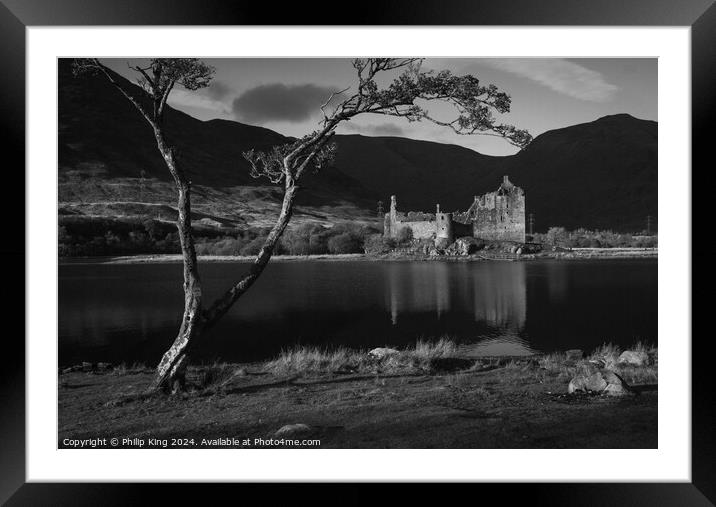 Kilchurn Castle - Loch Awe Framed Mounted Print by Philip King