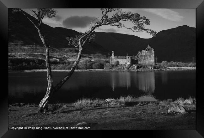 Kilchurn Castle - Loch Awe Framed Print by Philip King