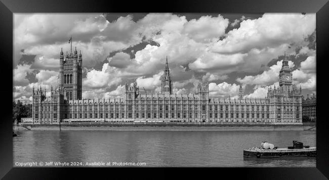 Houses of Parliament Framed Print by Jeff Whyte