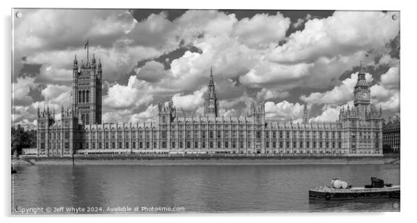 Houses of Parliament Acrylic by Jeff Whyte