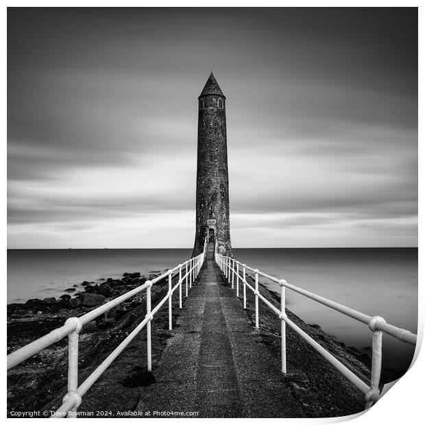 Chaine Memorial Tower Print by Dave Bowman