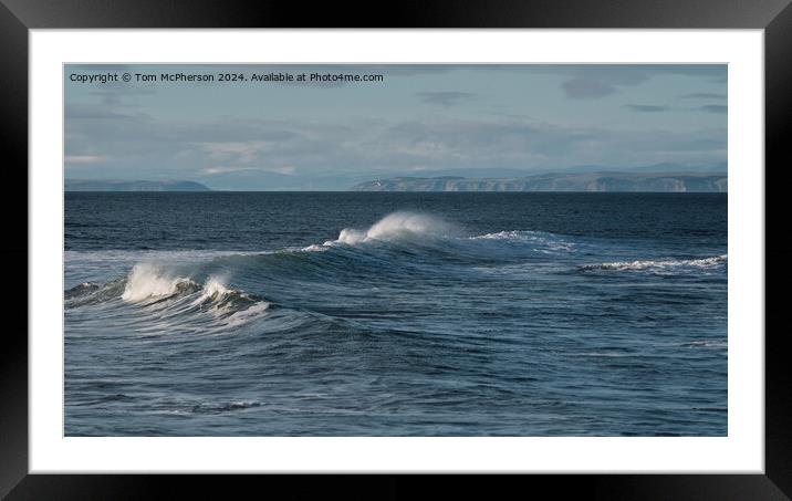 Outdoor Moray Framed Mounted Print by Tom McPherson