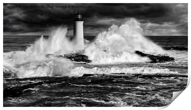 The Storm Print by Tom McPherson