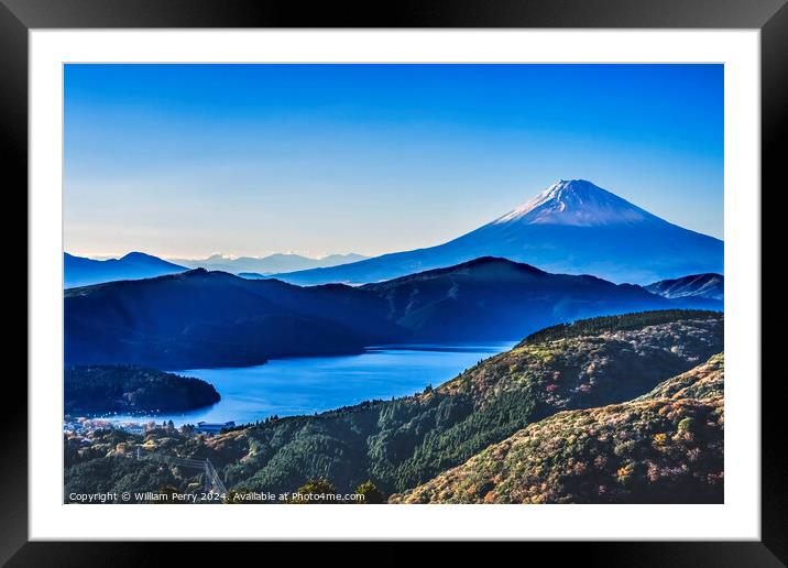Outdoor mountain Framed Mounted Print by William Perry