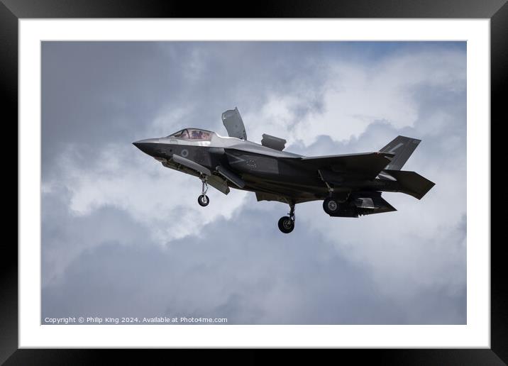 F-35 Lightning II - RIAT 2023 Framed Mounted Print by Philip King