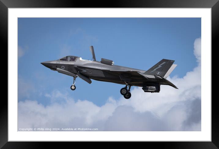 F-35 Lightning II - RIAT 2023 Framed Mounted Print by Philip King